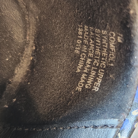 Nine West Black Floral Women's Flats - Picture 5 of 5